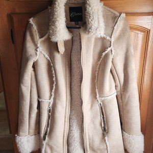 Guess suade coat.